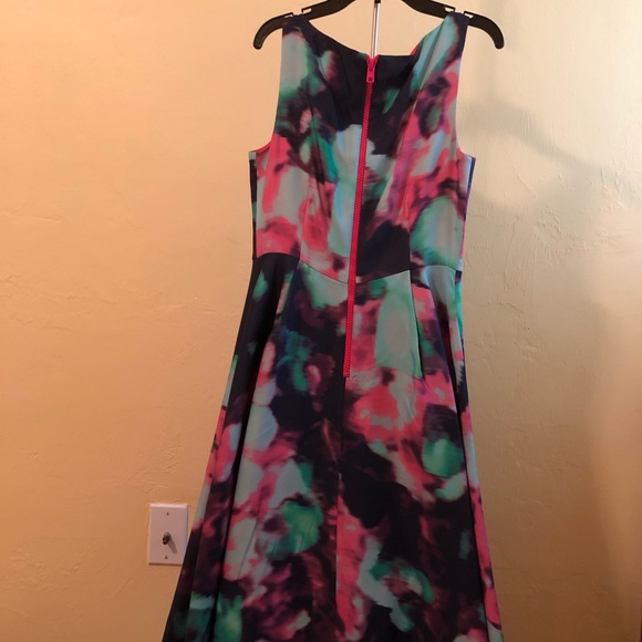 Kate Spade Silk abstract flowers dress - Picture 3 of 3